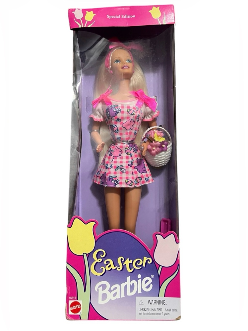 Vintage 1996 Easter Barbie Doll Special Edition Mattel New